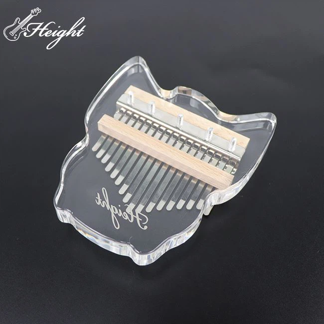 transparent crystal  kalimba