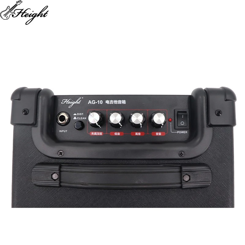 Compact Electric Guitar Amp - Lightweight Design With Headphone Jack & Aux Input For On-the-Go Practice factory