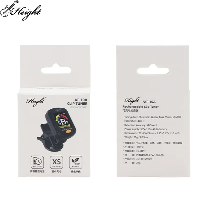 Reliable High Sensitivity Guitar Tuner With Quiet Tuning Pickup For Acoustic/Electric & Bass Guitars suppliers