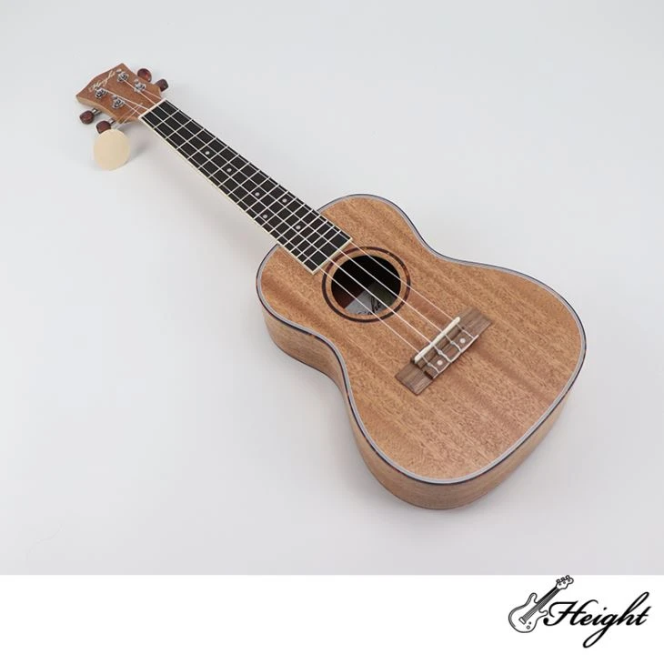 Mahogany Wood ti Guitar Hawaii 4 Enstriman seve