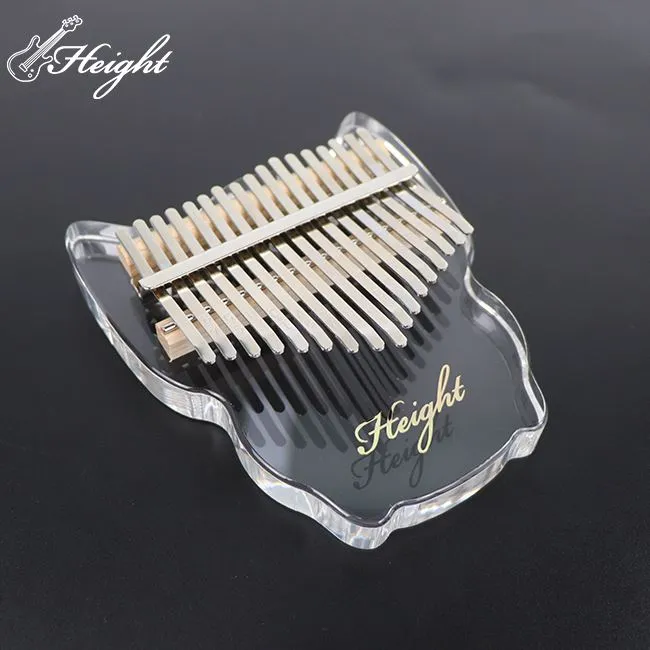 17 Keys Kalimba Acrylic Crystal Thumb Pyano