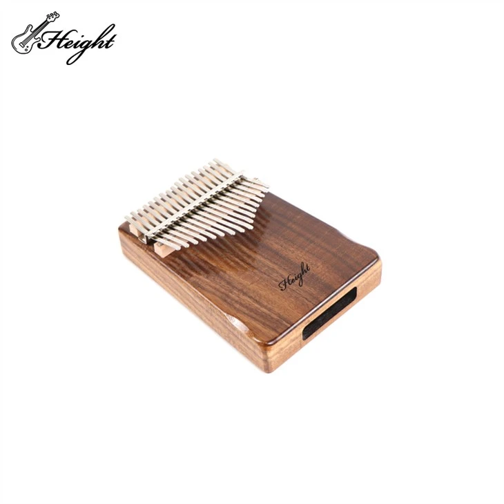 Brown 17 Key Solid KOA Wood Kalimba
