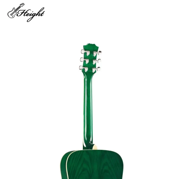 Green Ash Wood Good Cheap Acoustic Guitar