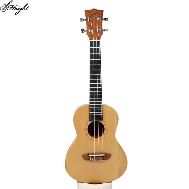 Natirèl Spruce Top Konsè Ukulele 21 23 26
