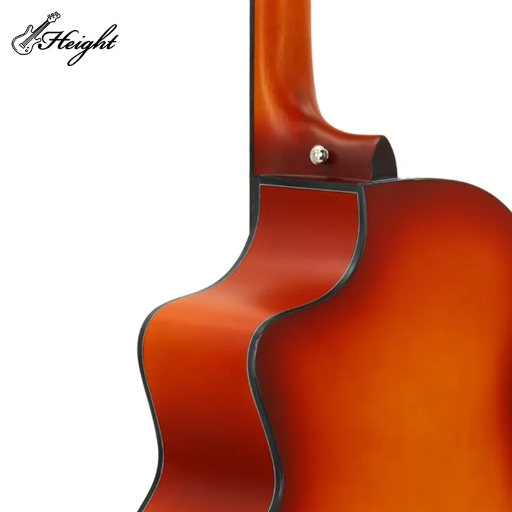 Acoustic Guitar Guitarra Bass Wood Folk Guitar