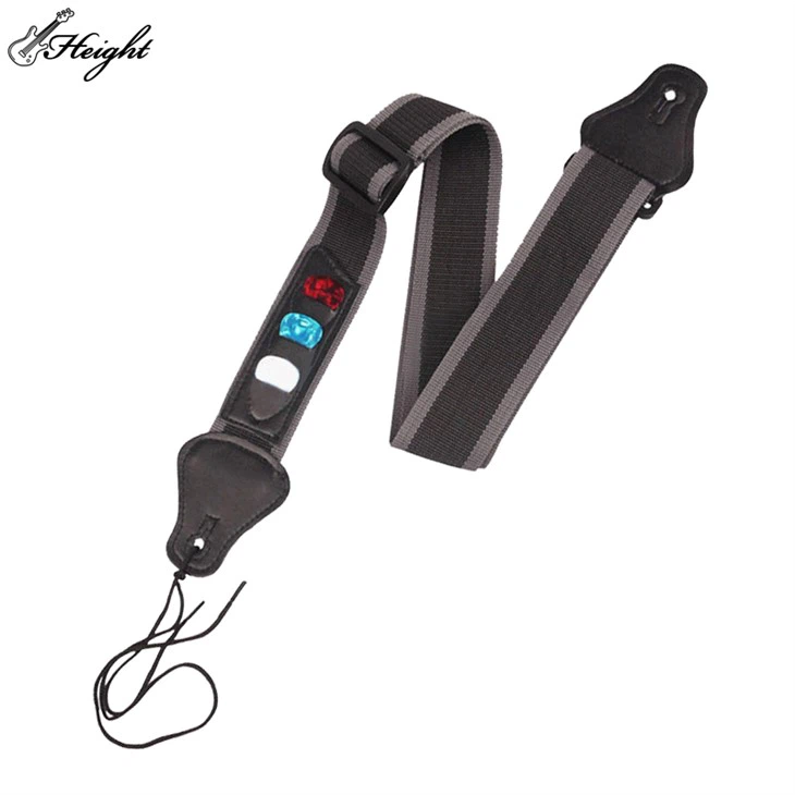 High Quality Guitar Strap Cotton And PU Leather Strap